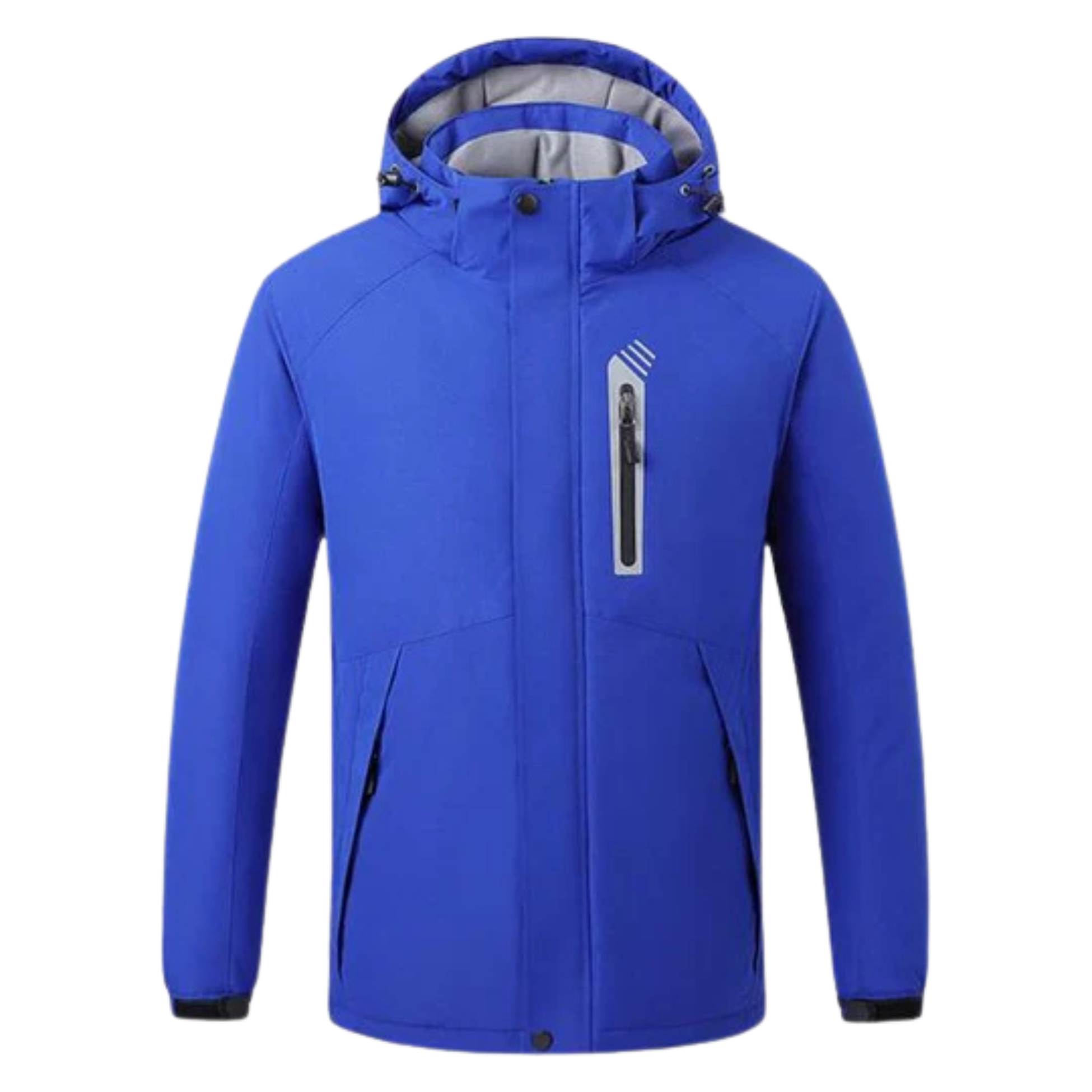 Heated Ski Jacket Blue