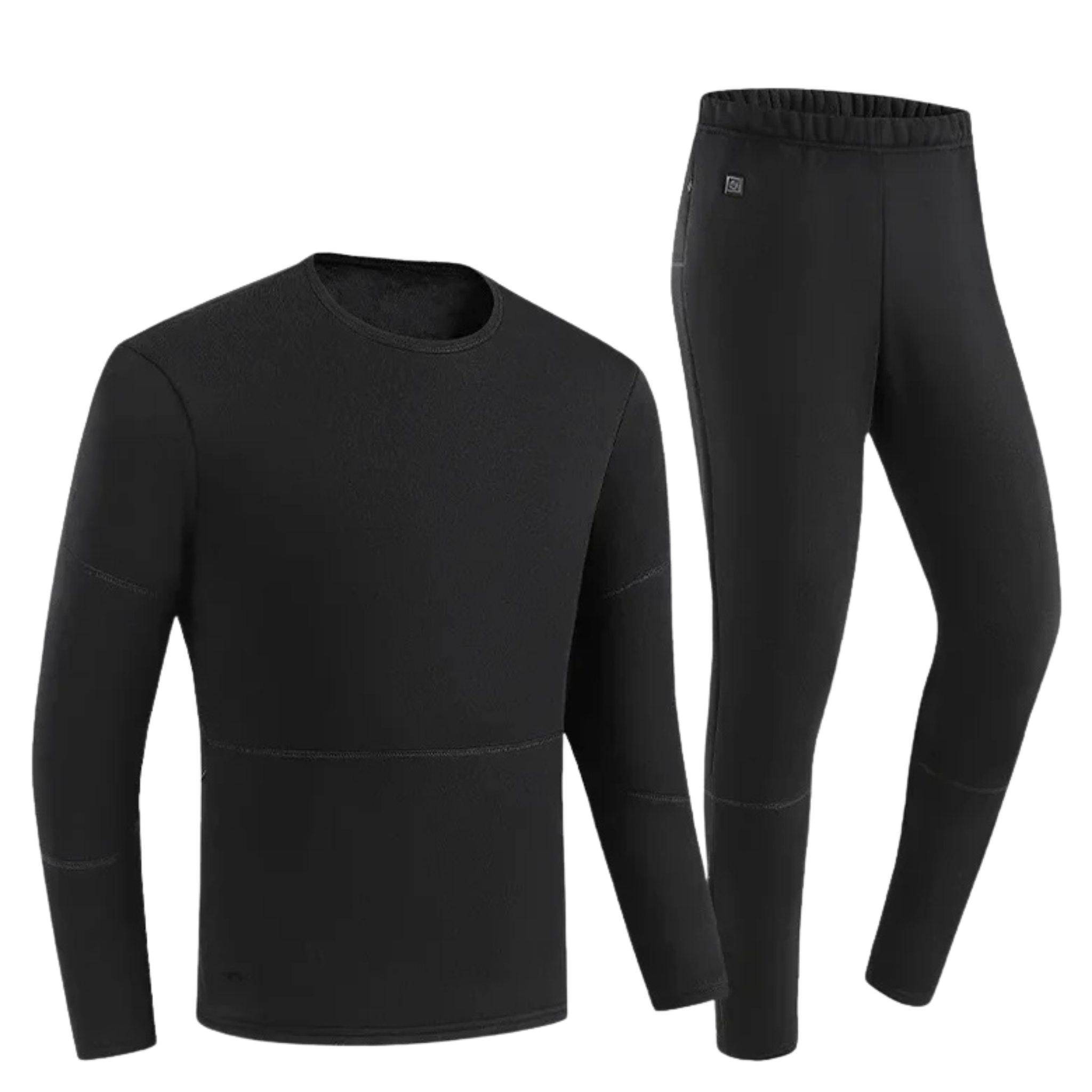 Men's 28 Area Heated Thermals Black