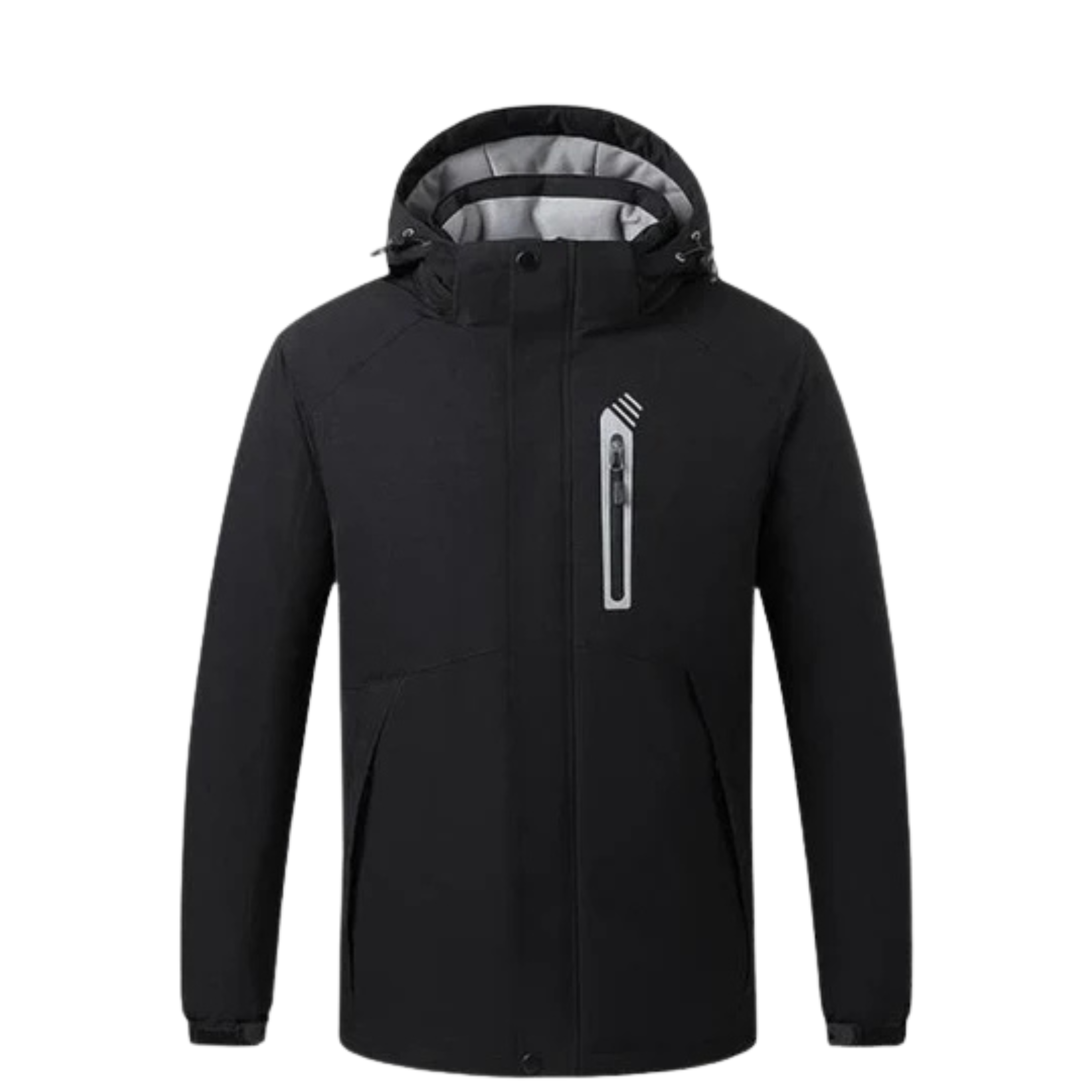 Heated Ski Jacket Black
