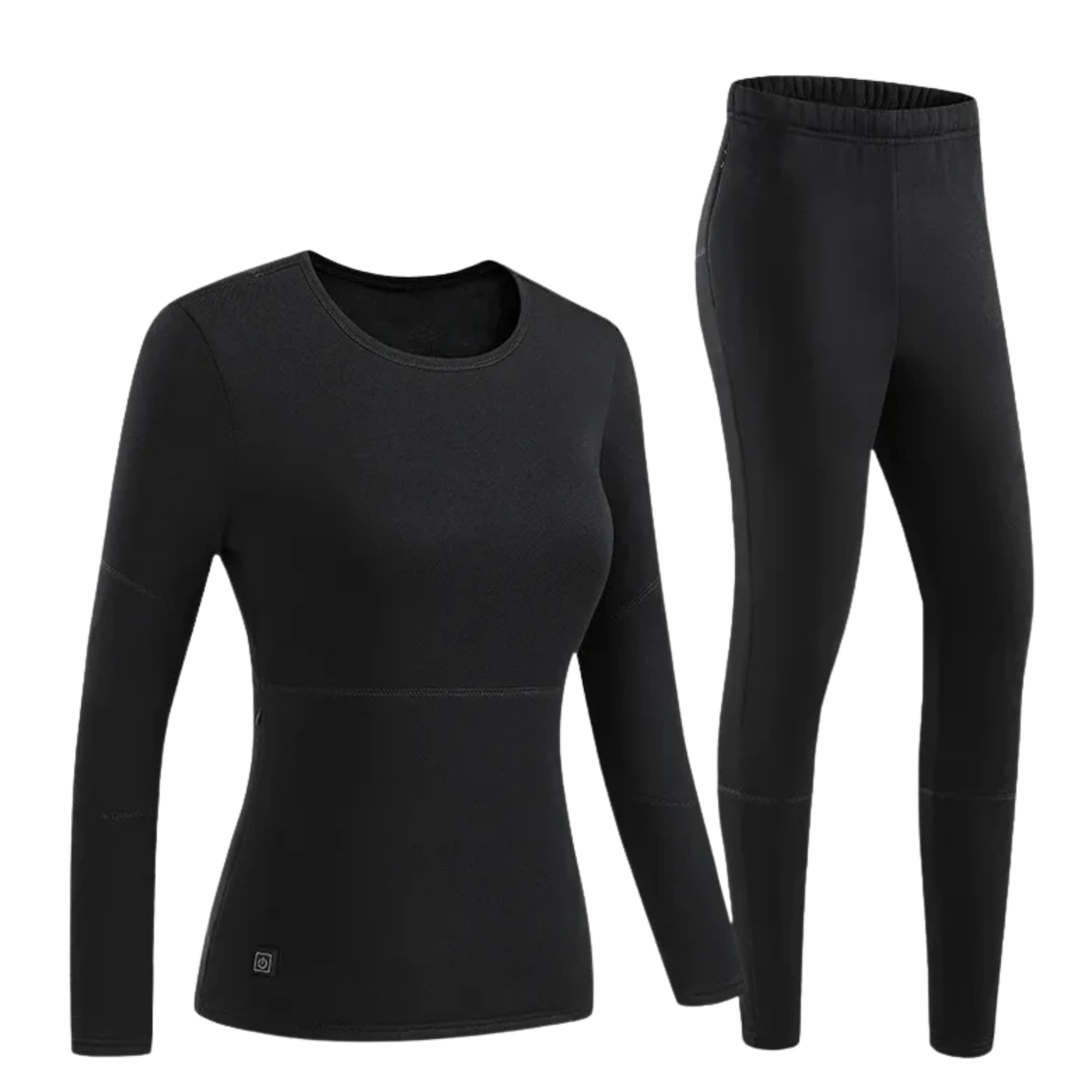 Women's 28 Area Heated Thermals Black