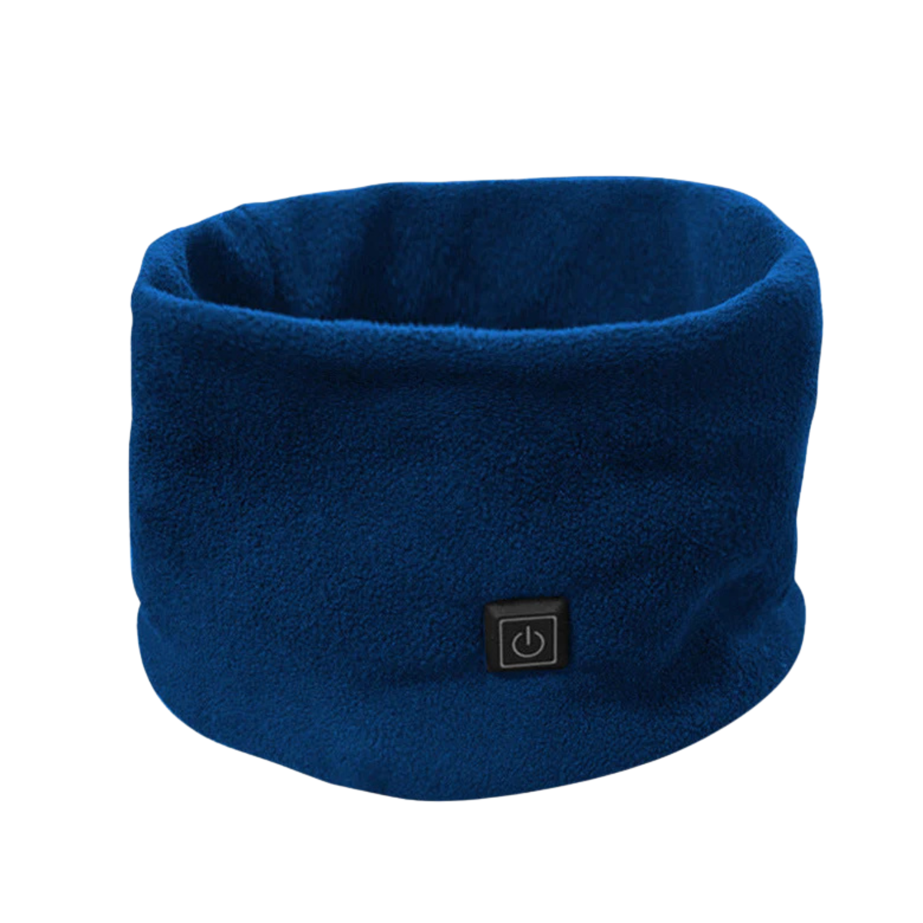 Heated Neck Warmer Grey Royal Blue