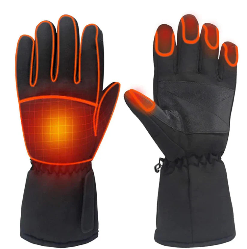 Heated Gloves Black
