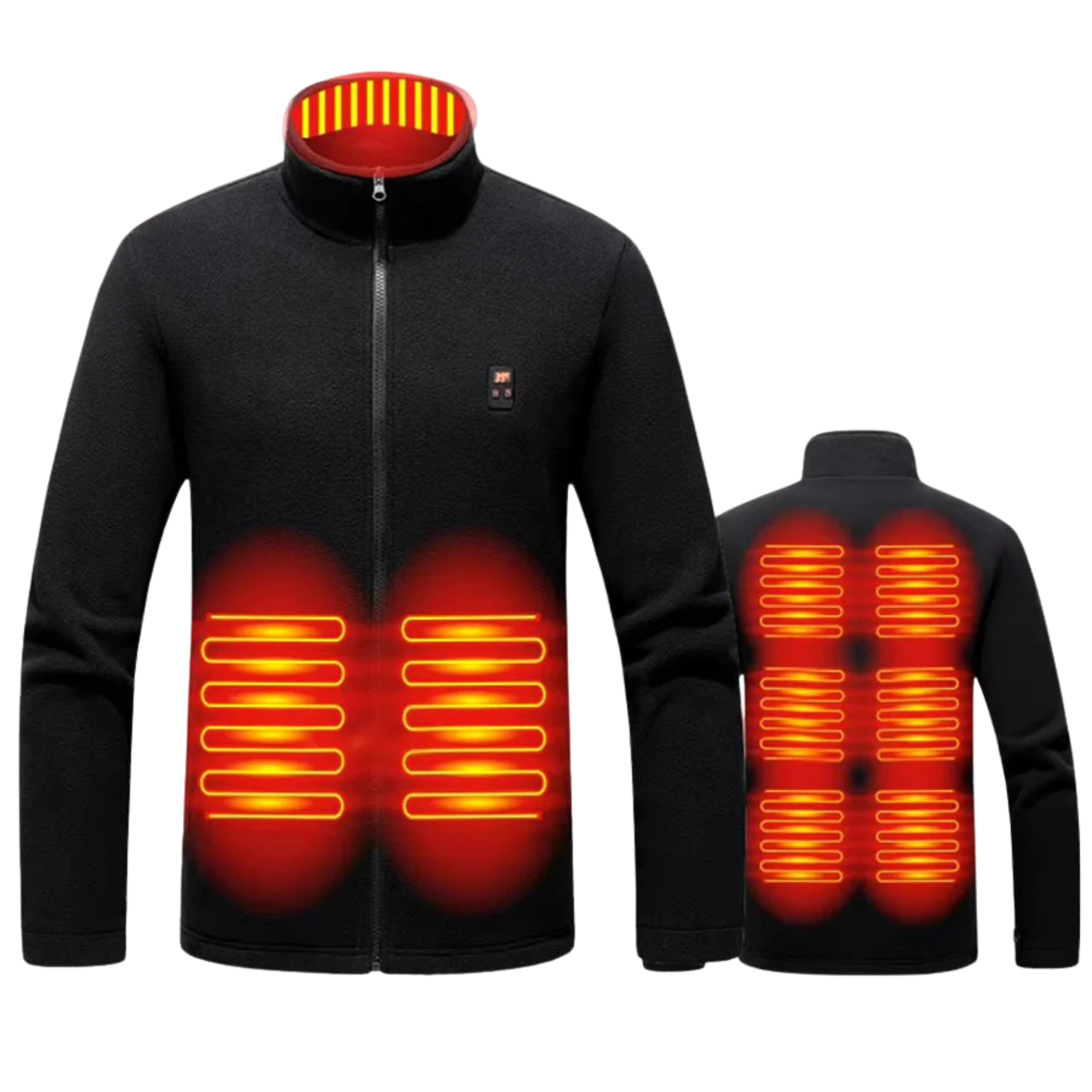 Heated Fleece Jacket 9 Area